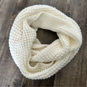White Infinity Scarf